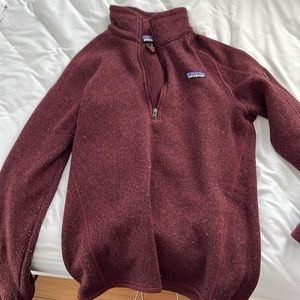 Maroon Patagonia Quaterzip